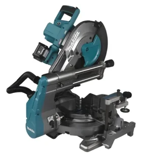MAKITA Aku pokosová a kapovací pila LS003GZ01 modrá / 40V XGT / O 305 mm / Bluetooth AWS Auto-Start (LS003GZ01)