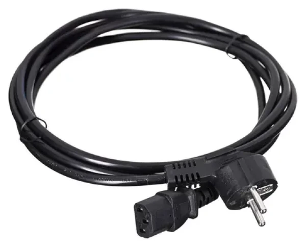SAVIO CL-146 černá / Napájecí kabel / Schuko - IEC C13 / 3 m (CL-146)
