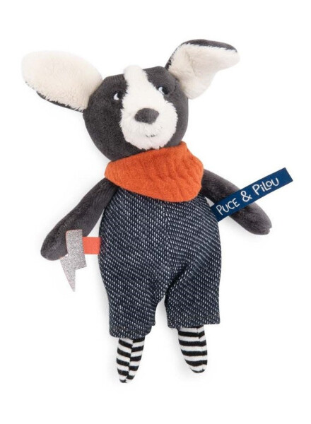 MOULIN ROTY Malý pejsek - červený Puce & Pilou