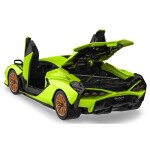 RASTAR RASTAR Konstrukční autíčko na dálkové ovládání Lamborghini Sian 1:18 zelené
