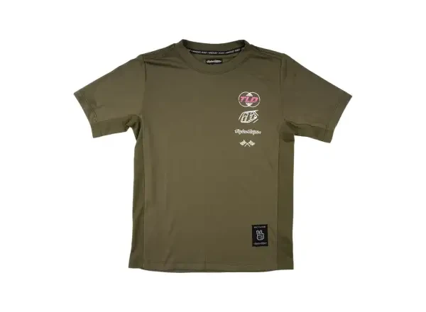 Troy Lee Designs Skyline Ride Tee dětský dres krátký rukáv Worldwide Caper