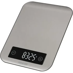 SENCOR SKS 7100SS stříbrná / Digitální kuchyňská váha / max. 10kg / dotyk. Tlačítka (8590669344949)