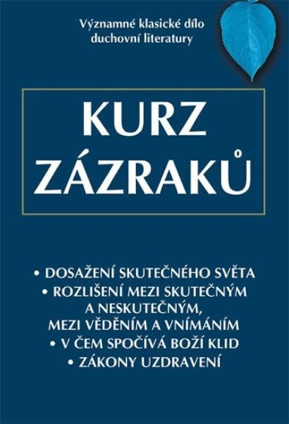 Kurz zázraků - Helen Schucman