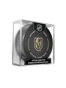 Inglasco / Sherwood Puk Vegas Golden Knights NHL Official Game Puck 2022-2023