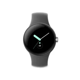 Google Pixel Watch 41mm stříbrno-šedá / Chytré hodinky / AMOLED / 5ATM / Wi-Fi / BT (GA03305-DE)