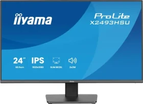 23.8" IIYAMA ProLite X2493HSU-B1 černá / LED / IPS / 1920 x 1080 / 16:9 / 1 ms / 1500:1 / 350cd-m2 / VESA (X2493HSU-B1)