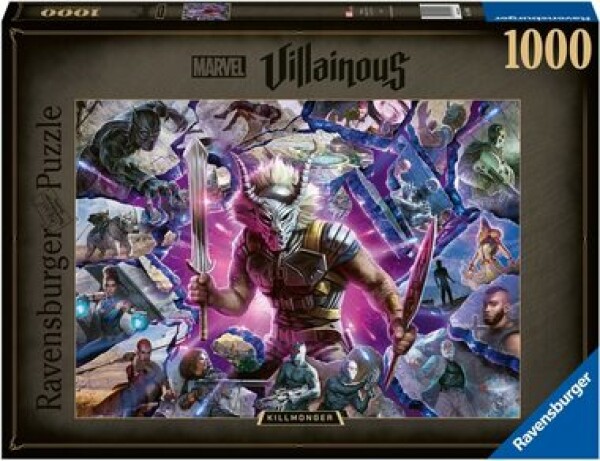 RAVENSBURGER Marvel Villainous: Killmonger 1000 dílků