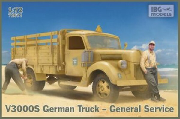 Models IBG V3000S German Truck General Service 72071 1:72