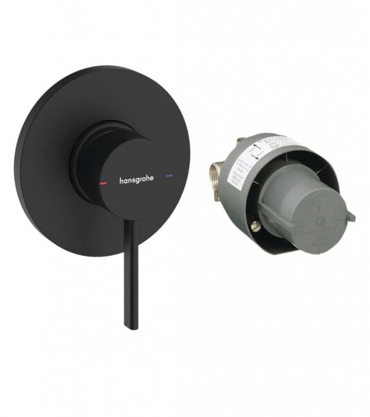 HANSGROHE - Zesis S Sprchová baterie pod omítku, s tělesem, matná černá 74618670