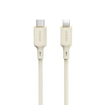 Dudao Datový kabel L7SCL / USB-C / Lightning 30W / 2 m / béžová (156310)
