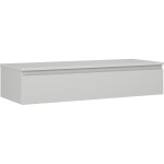 MEXEN/S - Orio koupelnová skříňka pod umyvadlo 120 cm s deskou, 1 šuplík, šedá mat 91A10-12023-1-BFC62