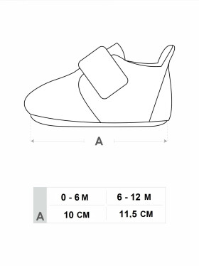 Yoclub Dívčí boty na suchý zip OBO-0190G-4500 Silver měsíců