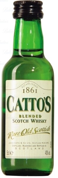 Catto's Whisky 40% 0,05 l (holá lahev)