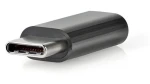 Nedis USB-C adaptér antracit / Adaptér / USB-C - Micro-B / USB 2.0 / 480 Mbps / pozlacené konektory (CCBW60911AT)
