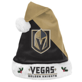 Pánská Zimní Čepice Vegas Golden Knights FOCO Colorblock Santa Hat