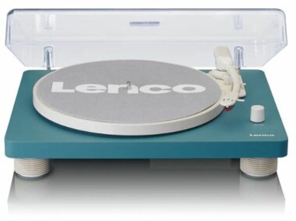 Lenco LS-50 modro-zelená / Gramofon / 33 45 78 RPM / USB / RCA-out / předzesilovač / repro (LS-50TURKIS)