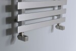 SAPHO - CUBE připojovací sada ventilů ruční rohová, nerez mat CP4510S