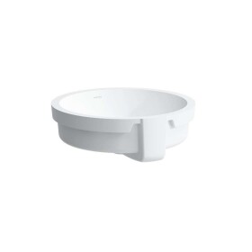 Laufen - Living Vestavné umyvadlo, průměr 45 cm, bílá H8134380001091