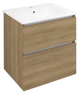 SAPHO - EZARA umyvadlová skříňka 59,2x64x46cm, dub cuneo EZ601-2525