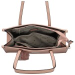 Trendy dámská kabelka na rameno Delami Sabin, růžová