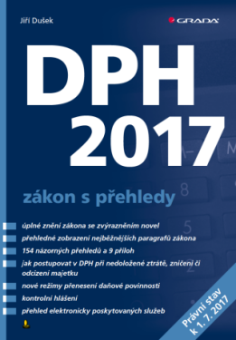 DPH 2017 - zákon s přehledy - Jiří Dušek - e-kniha