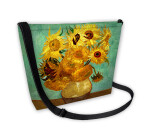 Bertoni Plátěná taška Samba Sunflowers Green/Yellow 31 cm x 24 cm x 7 cm