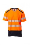 Reflexní pracovní tričko Payper WAY Barva: Oranžová Fluo/ N, Velikost: 4XL (S00538P118020114XL)