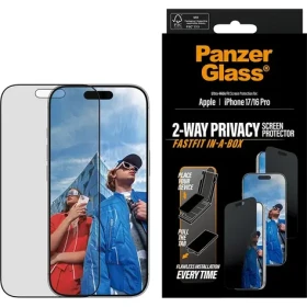 PanzerGlass Stealth Apple iPhone 17/16 Pro s bezprašným aplikačním boxem (PG54911)