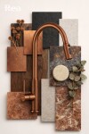REA - Kuchyňská baterie Master Brush Copper REA-B7203