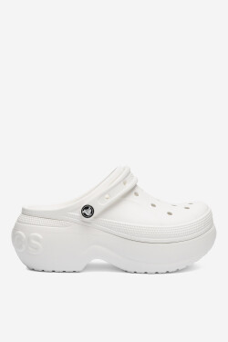 Pantofle Crocs BELLA CLOG 210062-100 Materiál/-Syntetický