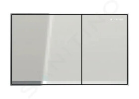 GEBERIT - Sigma60 Ovládací tlačítko splachování, sklo/pískově šedá 115.640.JL.1