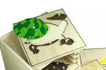 Moyo Montessori Moyo Montessori 5 ks puzzle s komodou