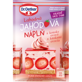 Dr. Oetker Jahodová smetanová náplň (50