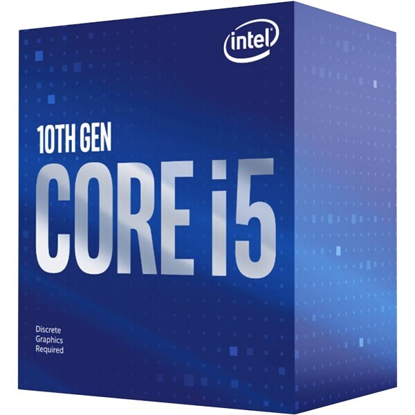 Intel Core i5-10400F @ 2.9GHz / TB 4.3GHz / 6C12T / 12MB / Bez VGA / 1200 / Comet Lake / 65W (BX8070110400F)