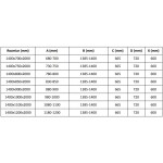 MEXEN/S - Velar sprchový kout, posuvné dveře 140 x 100, transparent, grafit metal 871-140-100-01-95