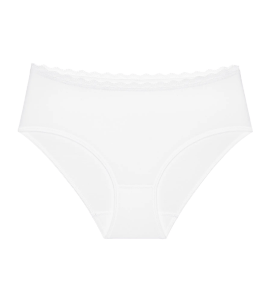 Dámské kalhotky Feel Of Cotton Midi - WHITE - bílé 0003 - TRIUMPH WHITE 44