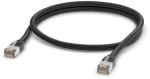Ubiquiti UACC-Cable-Patch-Outdoor-1M-BK černá / Venkovní patchkabel / Cat5e / STP / 1 m (UACC-Cable-Patch-Outdoor-1M-BK)