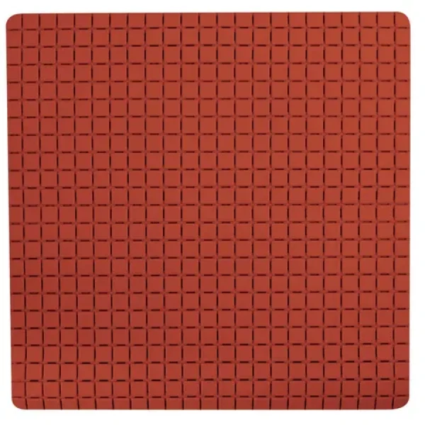 MSV protiskluzová podložka do sprchy QUADRO Premium terakota / SBS kaučuk / 54 x 54 cm