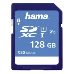 Hama microSDXC 128GB + Adapter / Class 10 / UHS-I / až 80MBs (124137)
