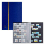 Album na známky Comfort 64l, černé stránky - modré