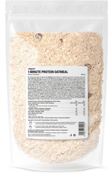 Vilgain Minutová proteinová ovesná kaše – čokoláda a karamel 400 g
