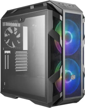 Cooler Master MasterCase H500M šedá / E-ATX / 4x USB 3.0 + 1x USB 3.1 / 2x 200mm RGB + 1x 140mm/ bez zdroje / průhl. bok (MCM-H500M-IHNN-S00)