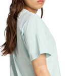 Dámské bavlněné tričko adidas Essentials Small Logo světle modrá JY4965 s