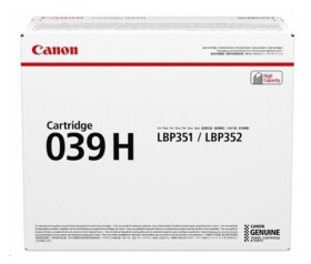 Canon TONER CRG 039 černý pro i-Sensys LBP 351 a 352 (11 000 str.) EDF_543013