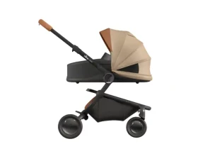 MIMA Korbička Creo černá / od narození do 9 kg / stříška anti-UV50+ / matrace / nánožník (A501611-01MIM)