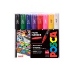 Posca sada popisovačů PC-1M, 0,7 - 1 mm, mix barev (8 ks)