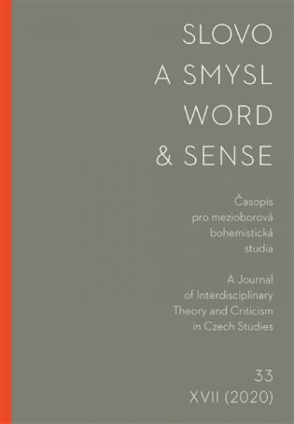 Slovo a smysl 33/ Word & Sense 33