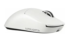 Logitech PRO X SUPERLIGHT 2C bílá / Bezdrátová herní myš / 5 tlačítek / 44000dpi (910-007538)