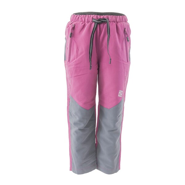 Kalhoty sportovní outdoorové, podšité fleezovou podšívkou, Pidilidi, PD1106-06, fialová - 104 | 4let