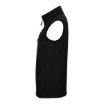 Dámská softshellová vesta Trail (černá) 3XL